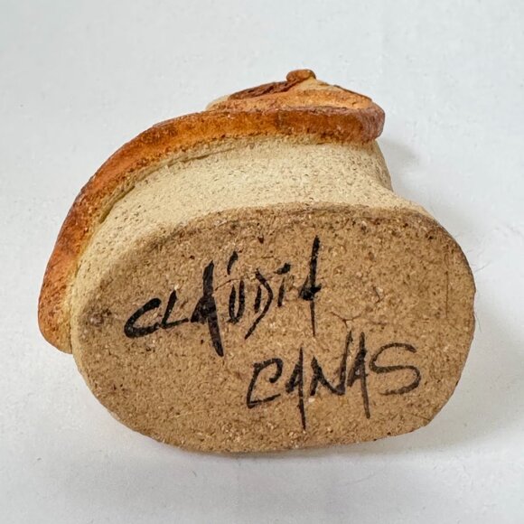 Handcrafted Rustic Ceramic Cat Figurine By Loja Do Oeste Portugal - Picture 4 of 16